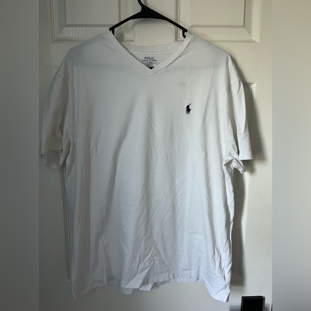 Ralph Lauren v neck t shirt